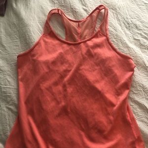 Coral Nike workout tank